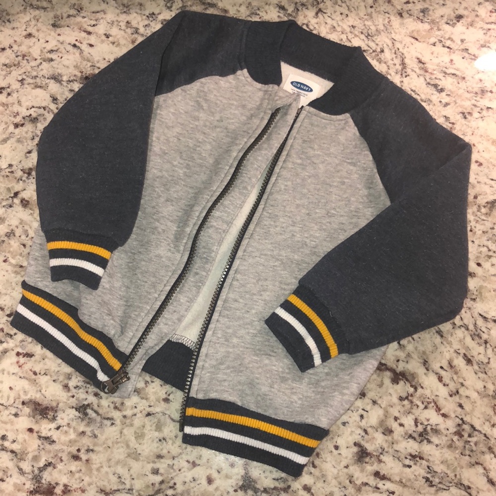 Old Navy Toddler Boys Varsity Jacket 3T
